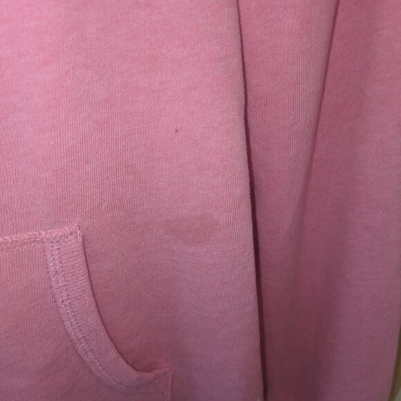 VICTORIA SECRET Pink Hoodie Hooded Jacket Sweater Size Large - Picture 4 of 4